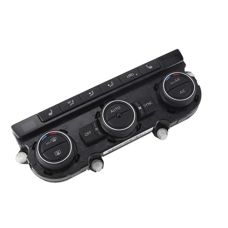35D907044F Car Air Condition Control Switch Panel AC Seat Heater Switch B7 CC Golf 6