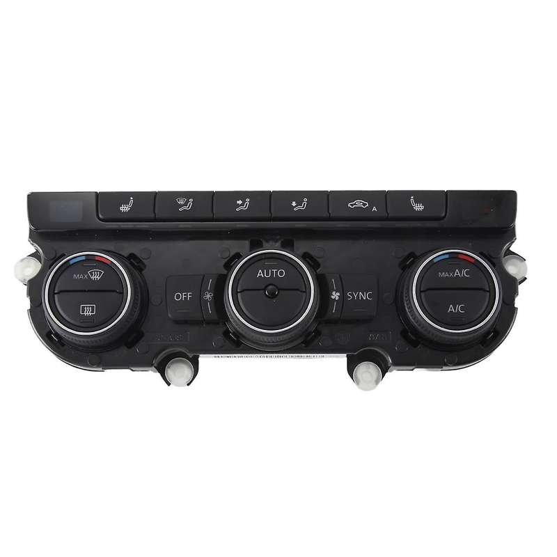 35D907044F Car Air Condition Control Switch Panel AC Seat Heater Switch B7 CC Golf 6