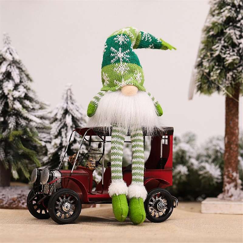 35cm Glowing Gnome Christmas Decor Faceless Doll Night Light Home Navidad Natal 2024 New Year Childr
