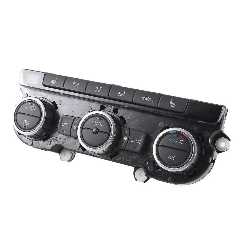 35D907044E Car Air Condition Control Switch Panel AC Seat Heater Switch B7 CC Golf 6