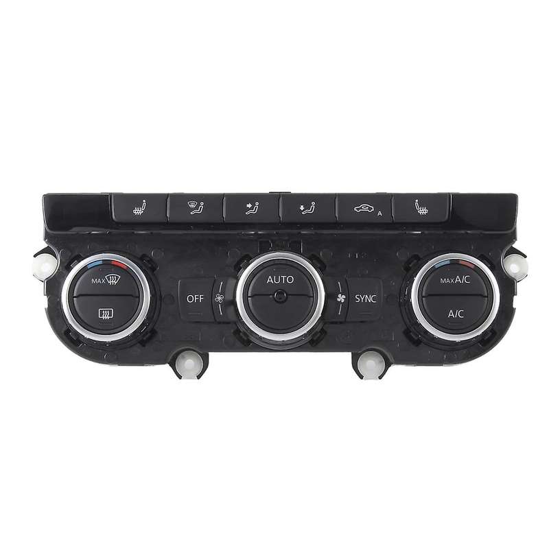 35D907044E Car Air Condition Control Switch Panel AC Seat Heater Switch B7 CC Golf 6