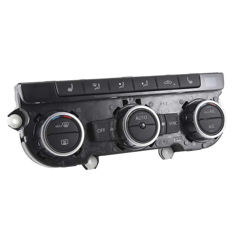 35D907044E Car Air Condition Control Switch Panel AC Seat Heater Switch B7 CC Golf 6