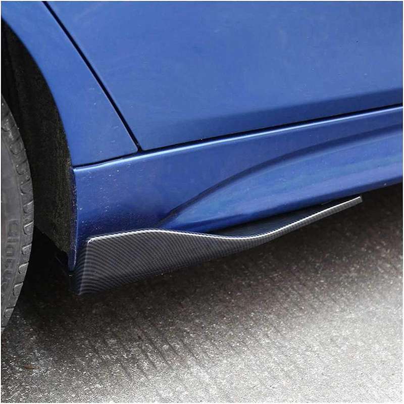 35cm Universal Car Wide Body Side Skirts Splitters Kit Modified Parts Side Skirts Rocker Car Accesso
