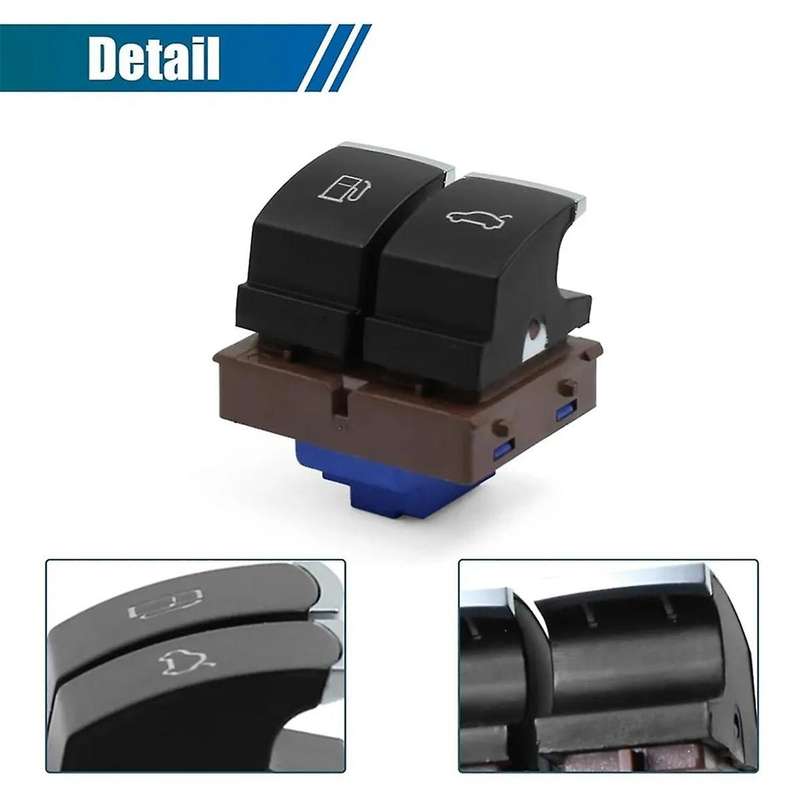 35D959903B Car Front Door Button Trunk Release Switch for 2005-2012 Tail Cover Switch Car Accessorie