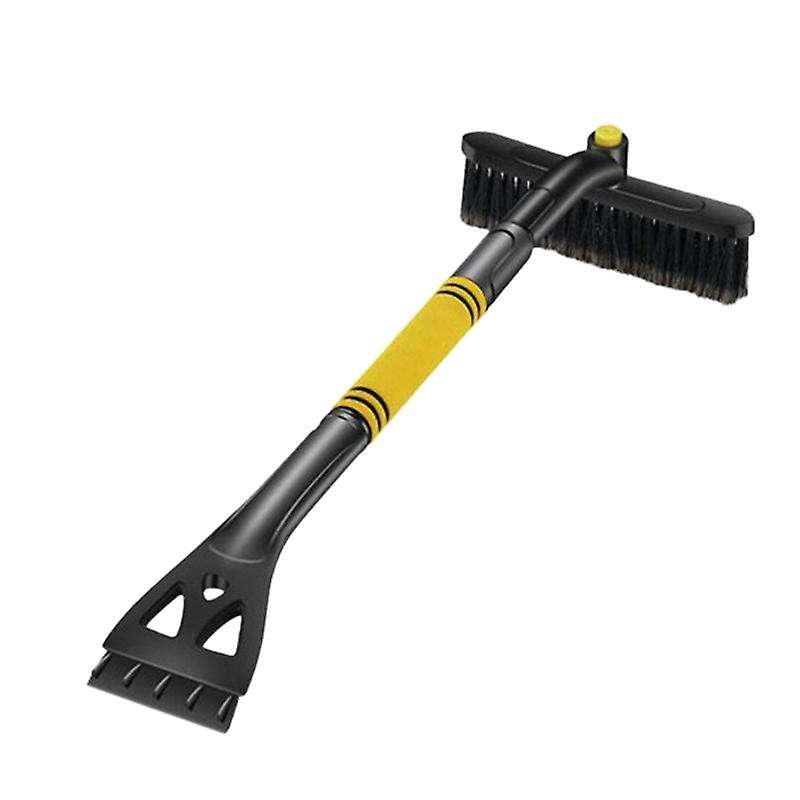 35Inch Extendable Car Snow Brush with Squeegee and Ice Scraper Tool Shove for Auto SUV Truck Windshi
