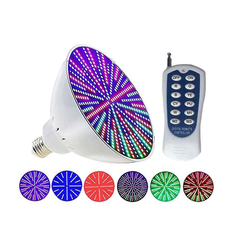 35W Outdoor Swimming Pool Colorful Lights Colorful Underwater Spotlight Bulbs Embedded Pool Lights P