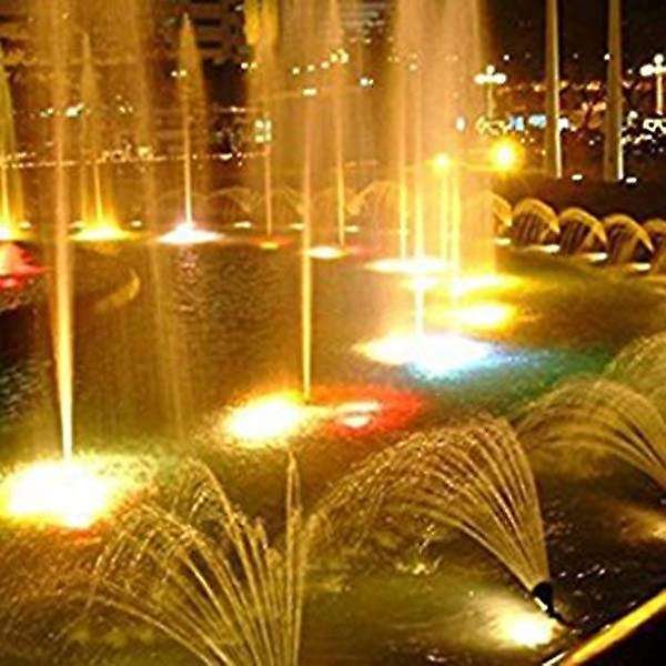 35W Outdoor Swimming Pool Colorful Lights Colorful Underwater Spotlight Bulbs Embedded Pool Lights P