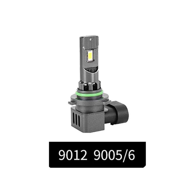 35W Power 9012/9005/9006 Socket LED Bulb Car Headlight 6000K White Light 3800LM Mini LED Light Plug