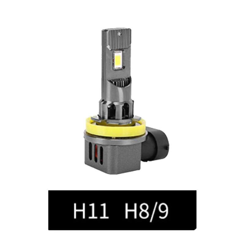 35W Power H11/H9/H8 Socket LED Bulb Car Headlight 6000K White Light 3800LM Mini LED Light Plug and P