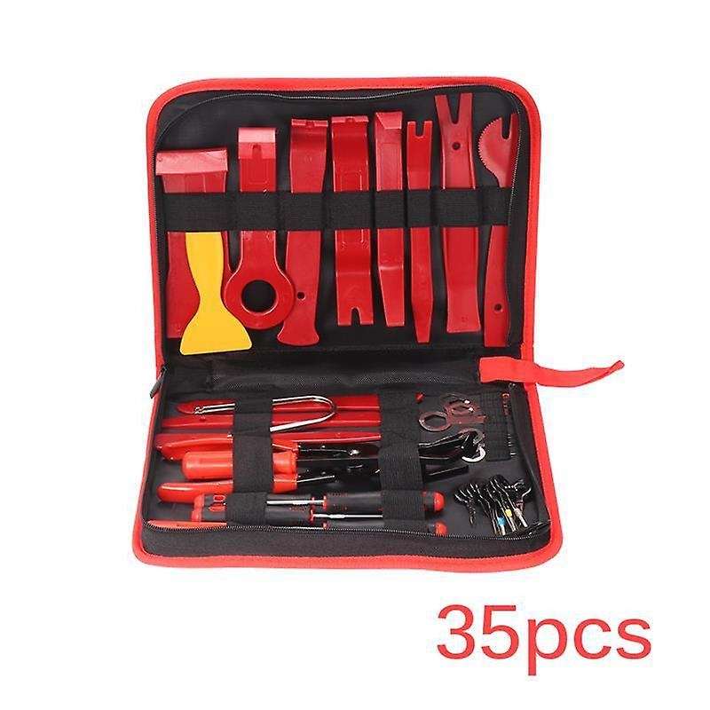 35PCS Car Disassembly Interior Kit Audio Removal Trim Panel Dashboard Car DVD Player Auto Removal Ha