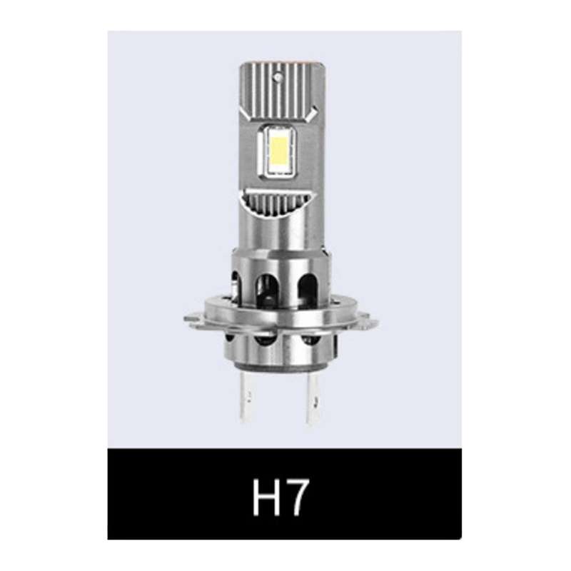 35W Power H7 Socket LED Bulb Car Headlight 6000K White Light 3800LM Mini LED Light Plug and Play Bul