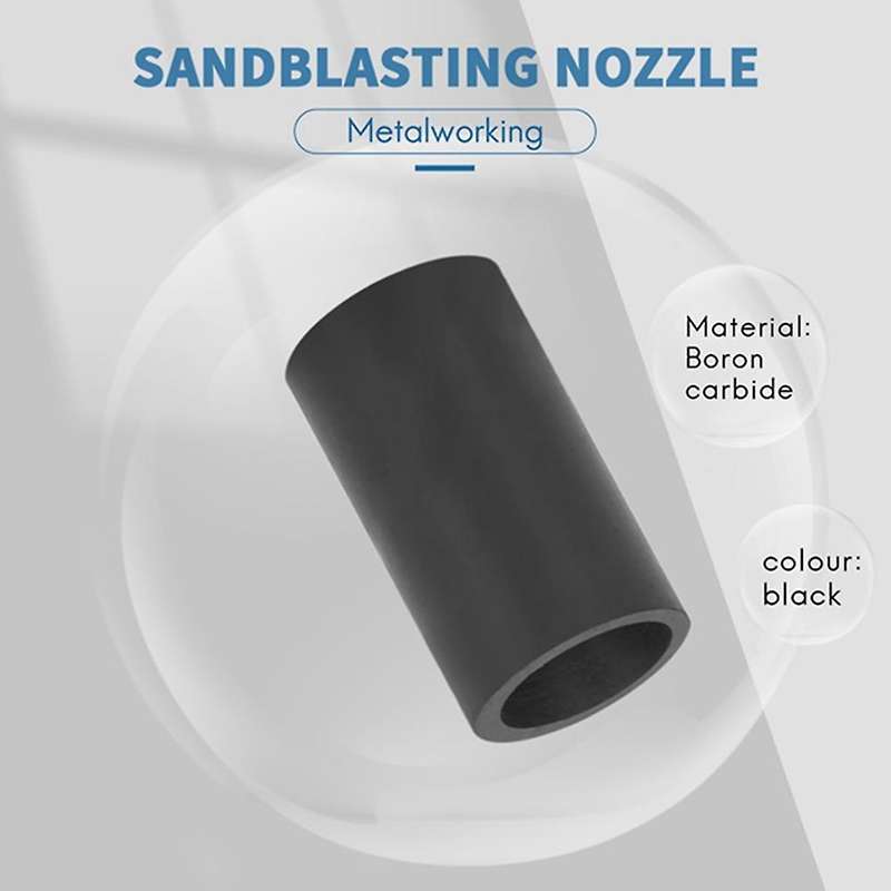 35X20X4mm Sandblasting Machine Accessories Class I Pure Boron Carbide Nozzle Sandblasting Tip Abrasi