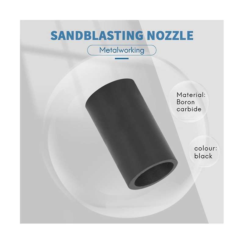 35X20X8mm Sandblasting Machine Accessories Class I Pure Boron Carbide Nozzle Sandblasting Tip Abrasi