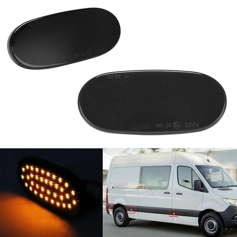 36 LED Side Marker Lights Side Repeater Lamp Turn Signal Light Panel Lamp for for Sprinter W906