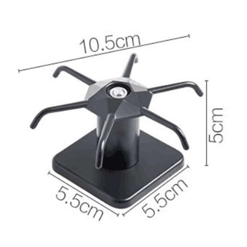 360 Degrees Rotated Kitchen Hooks Self Adhesive, Home Wall Door Hook Handbag Clothes Ties Bag Hange