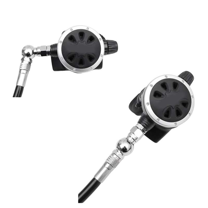 360 Degree Swivel Hose Adapter for 2Nd Stage Scuba Diving Regulator Connector Dive Accessories