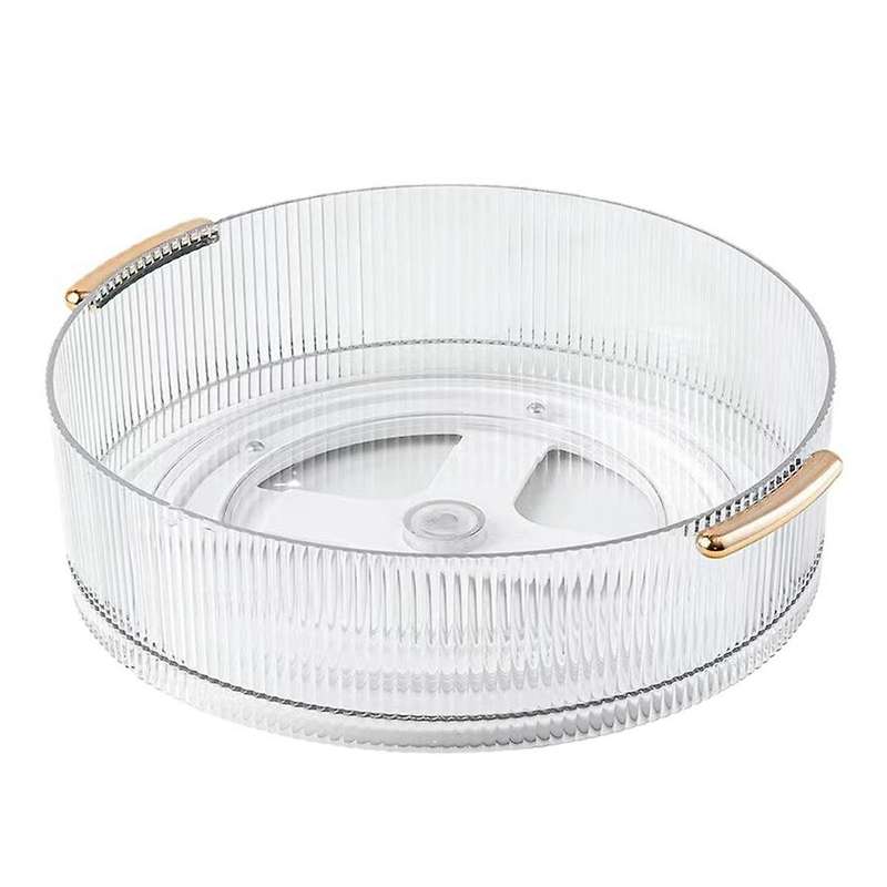 360 Rotating Makeup Organizer for Vanity,Revolving Perfume Skincare Organizers,Spinning Bathroom Org