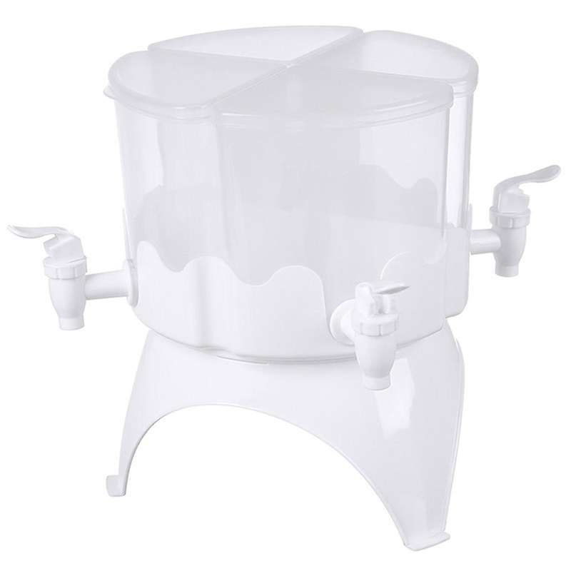 360Rotating 5.2L Cold Kettle with Faucet Refrigerator Juice Teapot Cold Drink Bucket Container Dispe