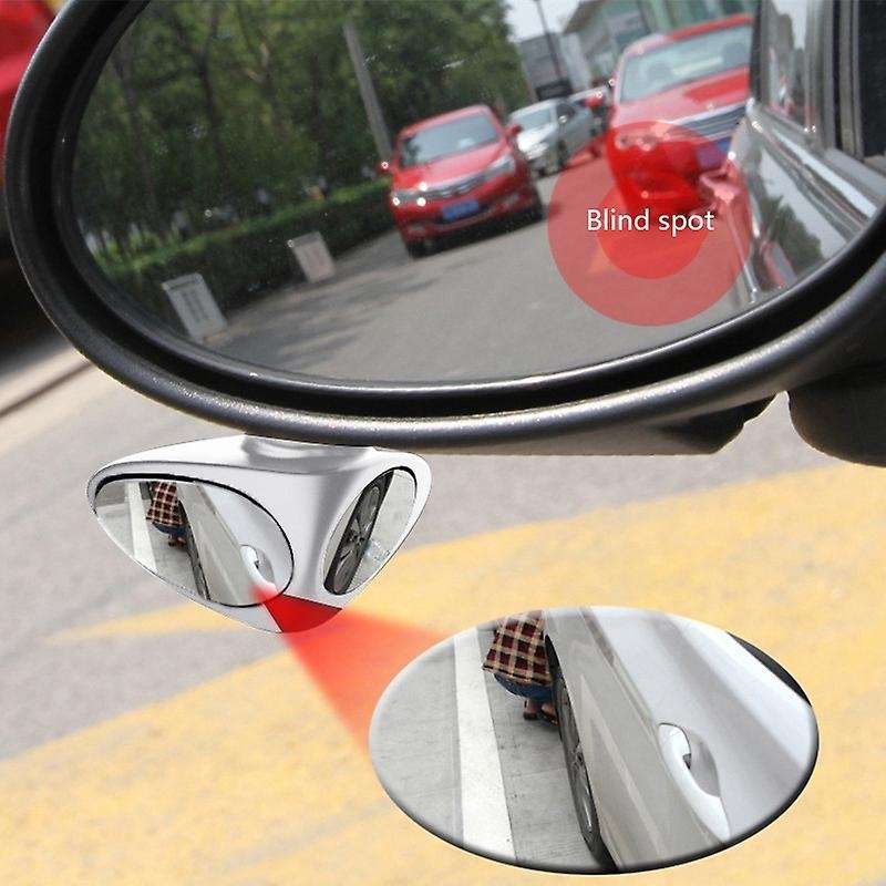 360 Rotation Adjustable Convex Rear View Mirror View Car Blind Spot Mirror Wide Angle Mirror Car Ass