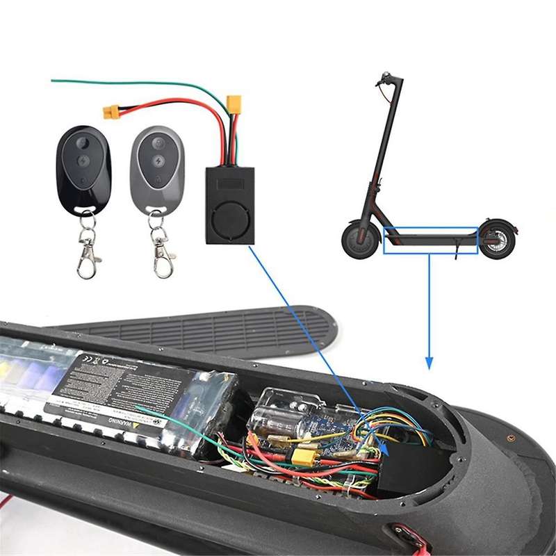 36-55v Electric Scooter Accessories Are Suitable for Max G30 Scooter New Anti-theft Alarm,xt60 Inte