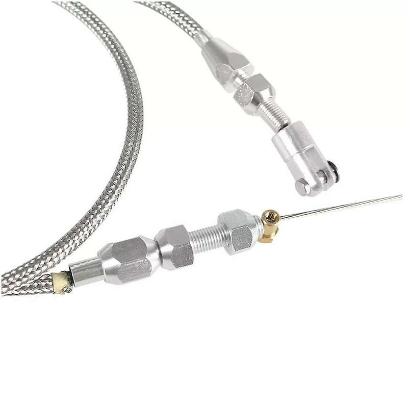 36Inch Stainless Steel Braided Throttle Cable 23040701 Fit for LS1 4.8 5.3 5.7 6.0 Engine
