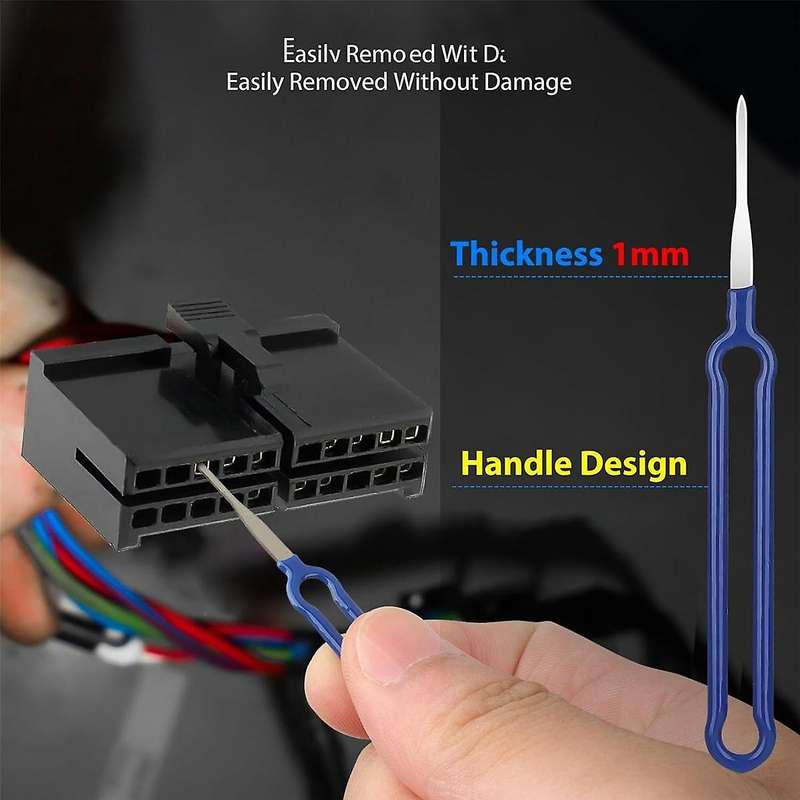 36PC Terminal Removal Tool Kit Pin Extractor Tool, Terminal Ejector Kit, Electrical Wire Connector P