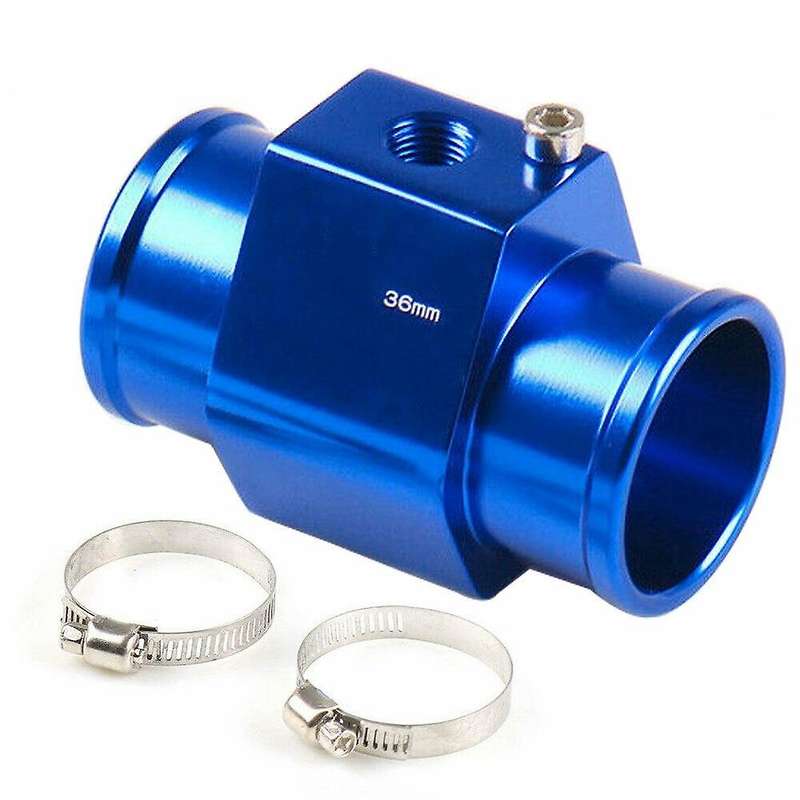 36mm Water Temp Temperature Joint Pipe Sensor Gauge Radiator Hose Adapter