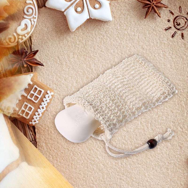 36PCS Soap Bar Sisal Soap Bag Shower Bath Sisal SoAP Bag Natural Exfoliating Soap Saver Pouch Holder