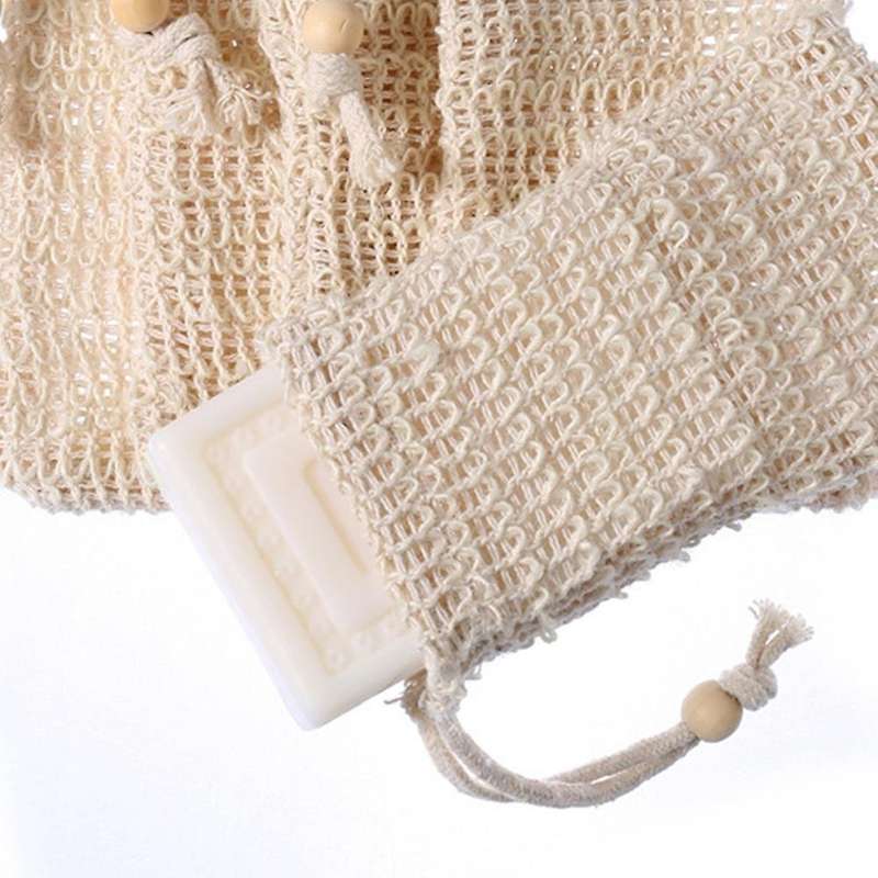 36PCS Soap Bar Sisal Soap Bag Shower Bath Sisal SoAP Bag Natural Exfoliating Soap Saver Pouch Holder