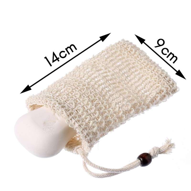 36PCS Soap Bar Sisal Soap Bag Shower Bath Sisal SoAP Bag Natural Exfoliating Soap Saver Pouch Holder