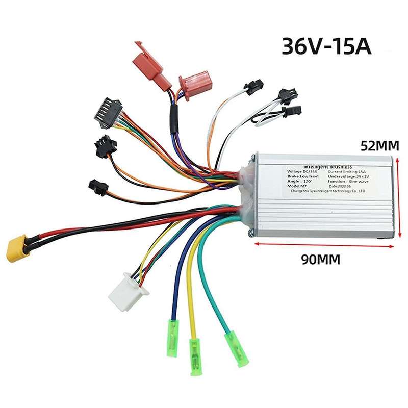 36v 15a Brushless Controller Motor+accelerator Kit for Electric Scooter Speed Regulator Scooter Acc
