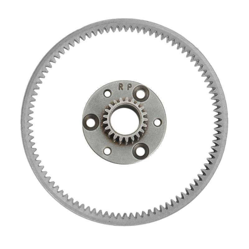 36T 38mm Diameter 12mm Thickness Gear High Speed Electric Motor Nylon Gear + Ring Gear + Clutch