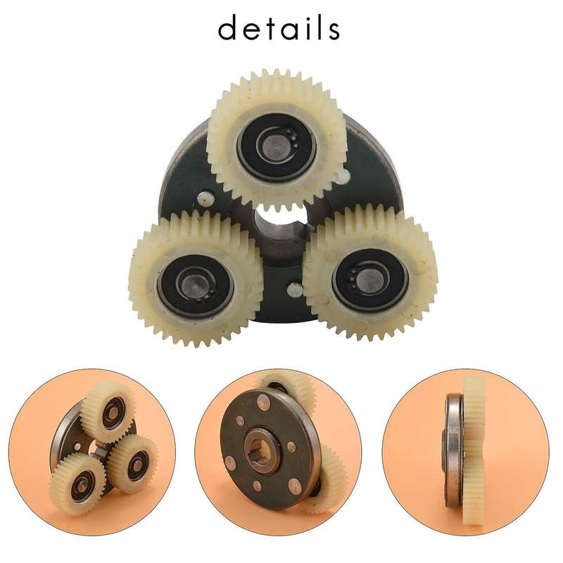 36t Gear + 70mm Clutch, Used for Spare Parts Of Octagon Transmission Motor Nylon Electric Bicycle