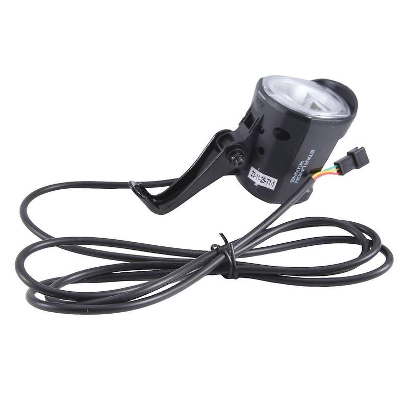 36V 48V EBike Light Scooter Lamp 2-In-1 with Horn Electric Bicycle LED Front Headlight