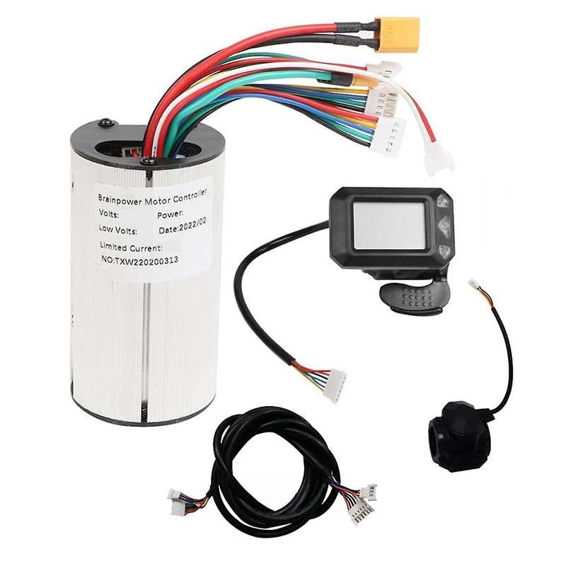 36v Electric Scooter Controller+lcd Display+brake+extension Cable Motor Controller Electric Scooter