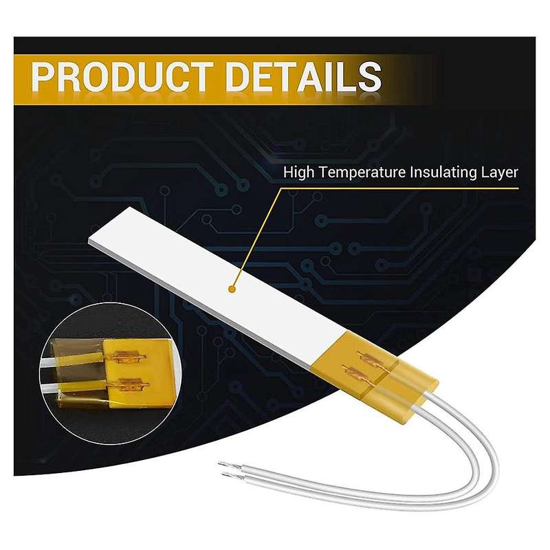 36V Ceramic Heating Element,300C High-Temperature Heating Sheet,for Small Warm Air Heaters,Industr