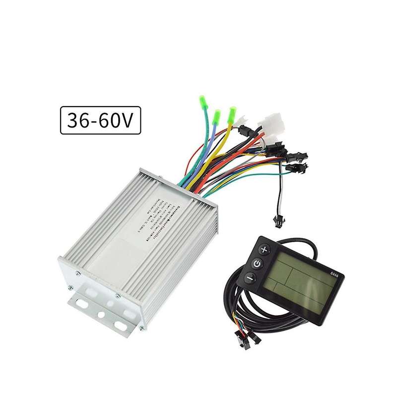 36V48V Brushless Motor 9-Tube Intelligent Controller S866 LCD Liquid Crystal Instrument Modificatio