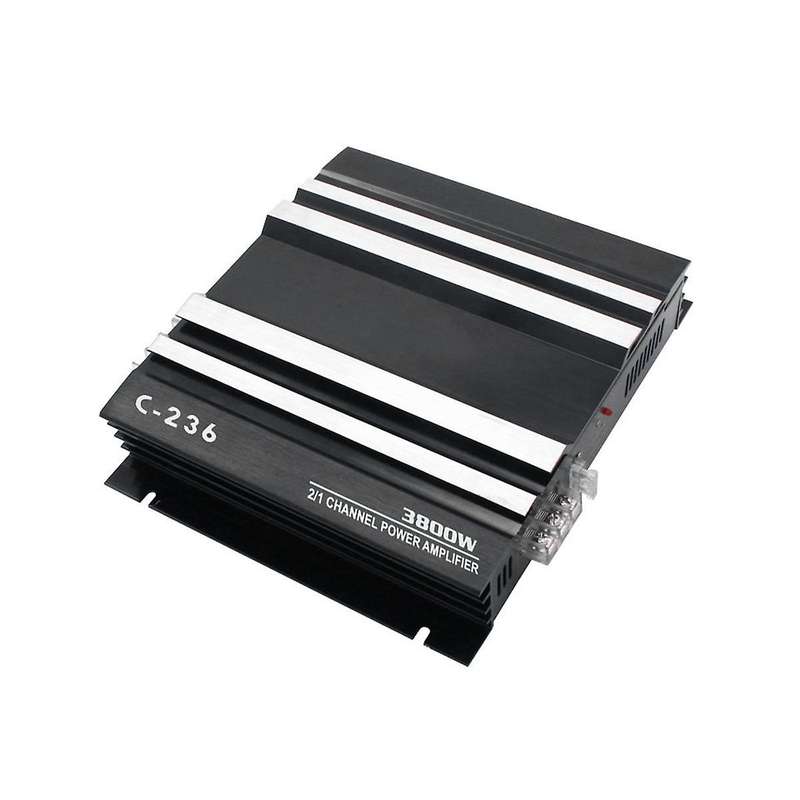 3800w High Power Car Sound Amplifier 2-channel Car 12v Amplifier Stereo Car Audio Receiver for Car A