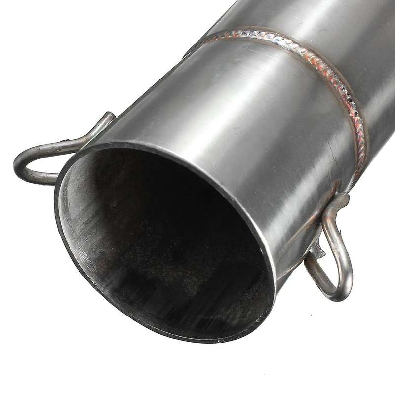 38-51mm 440mm Universal Motorcycle Scooter GP Modified Exhaust Muffler Pipe Street Bike Stainless St