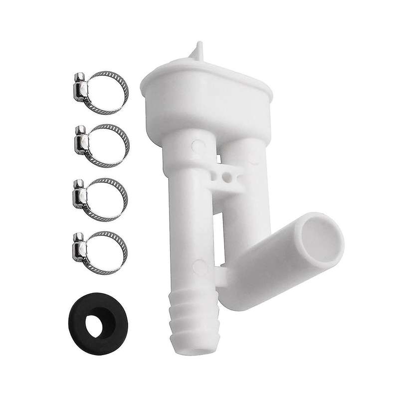 385316906 Vacuum Breaker Toilet Water Valve Kit without Hand Sprayer Hook Up, for , VacuFlush, Trave