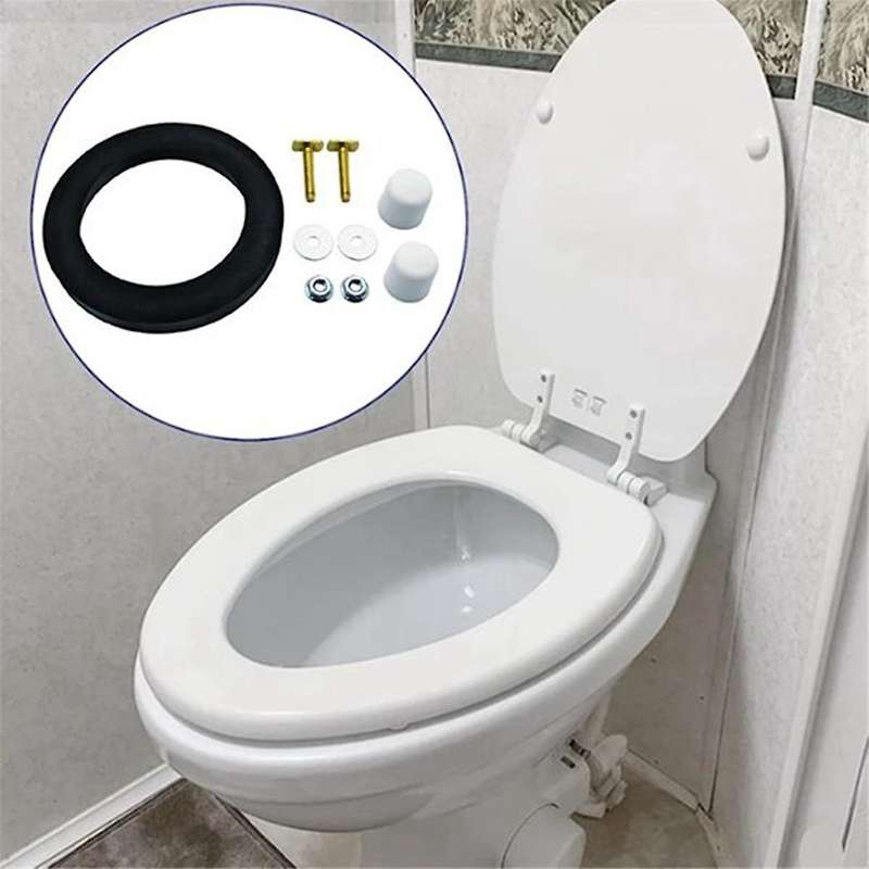 385345892+385311652+385311658 3inch Toilet Mounting Base for Rv Toilet Seal Kit Parts Toilet Access