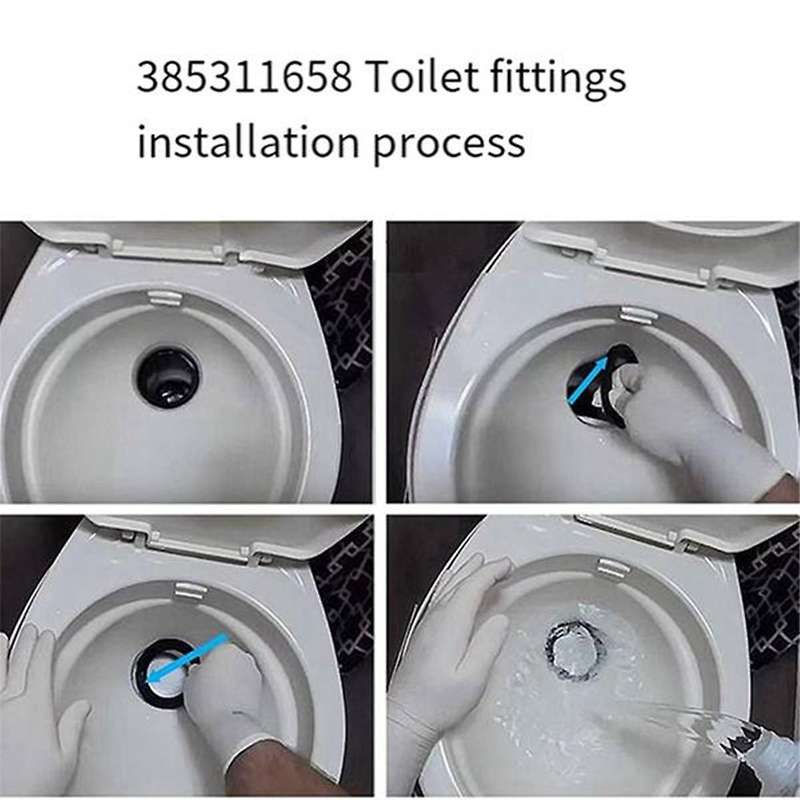 385345892+385311652+385311658 3inch Toilet Mounting Base for Rv Toilet Seal Kit Parts Toilet Access