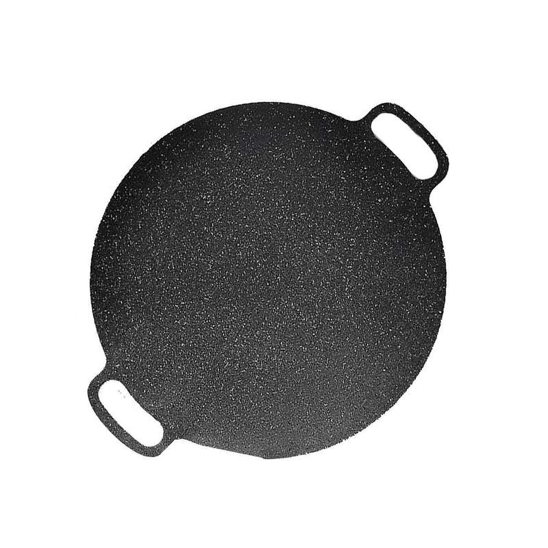 38cm Outdoor Camping Grill Plate Korean Barbecue Plate Barbecue Meat Pot Barbecue Plate Frying Plat