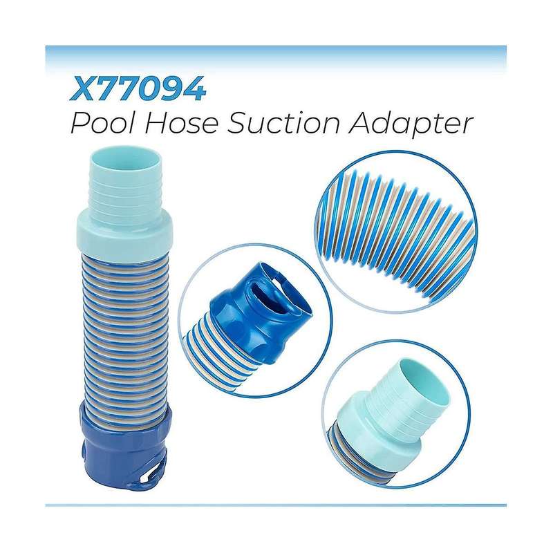 39 Inch R0527700 Pool Vacuum Hose Twist Lock Hose X77094 Pool Vacuum Hose Adapter Set for Mx6 Mx8 P