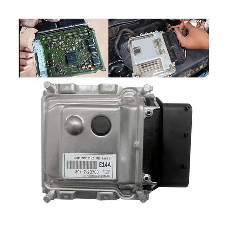 39117-2B700 for ME17.9.11 E14A ECU Car Engine Computer Board Control Unit 9001090311KE