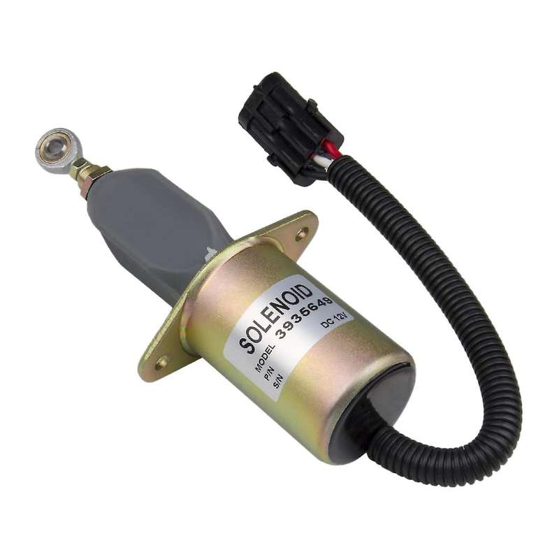 3935649 SA-4764-12 Fuel Shut Off Solenoid for 5.9L 8.3L RAM-crude oil Engine 12VDC