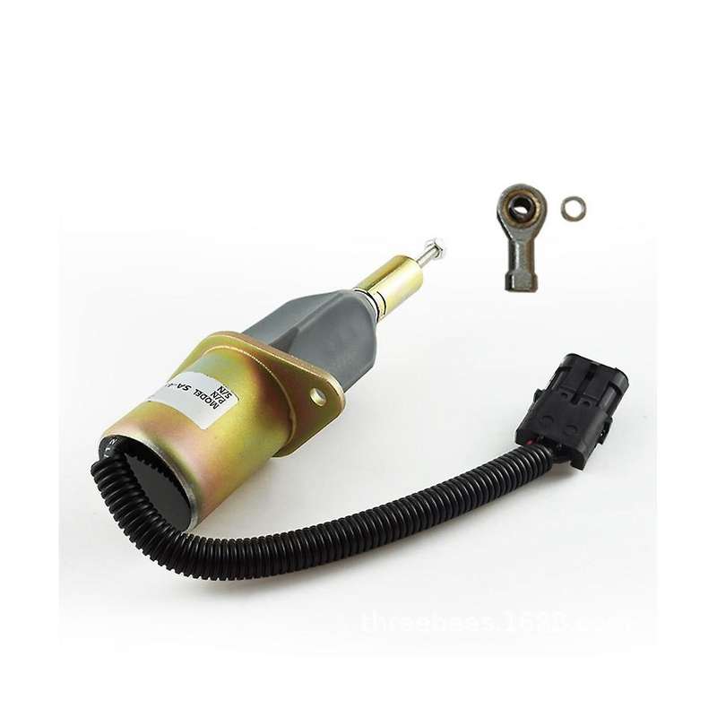 3930233 3928161 3964624 6743-81-9140 Sa-4335-24 Flameout Solenoid Valve 12v for Excavator 6ct 8.3