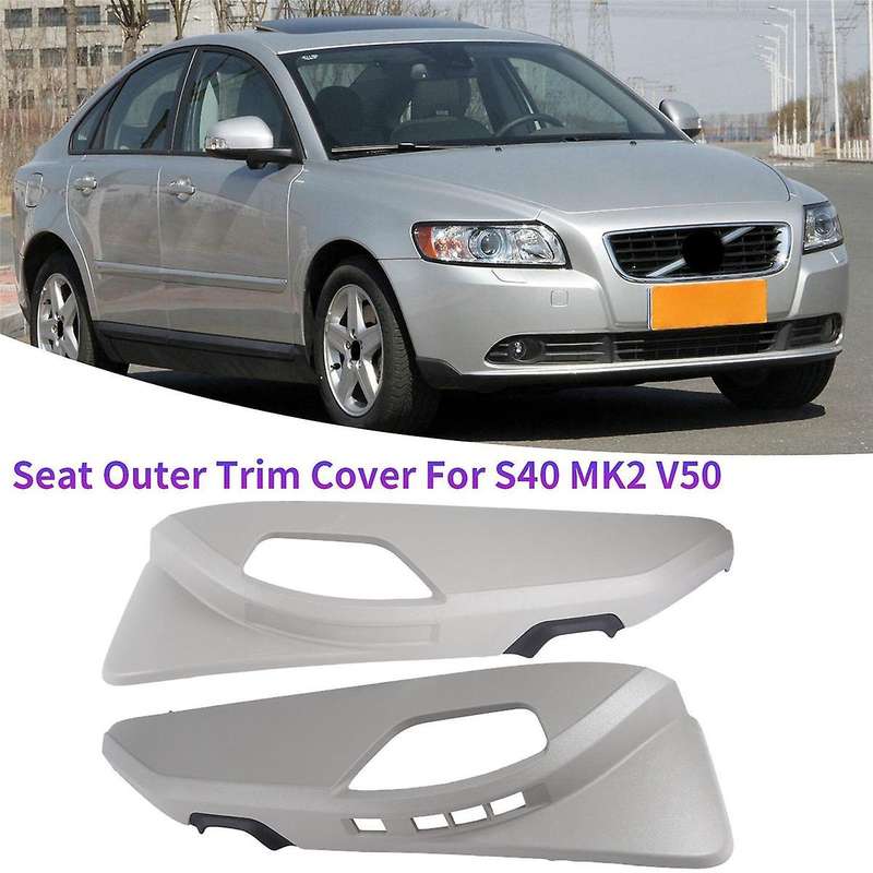 39984370 Lh Grey Power Seat Outer Trim Cover with Seat Memory for S40 Mk2 V50
