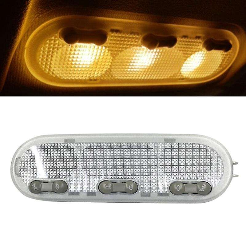 3-Botton Car Interior Dome Reading Light Ceiling Lamp for Sunny Micra/March Interior Light for Cars