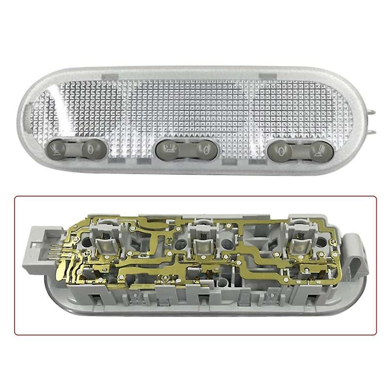 3-Botton Car Interior Dome Reading Light Ceiling Lamp for Sunny Micra/March Interior Light for Cars